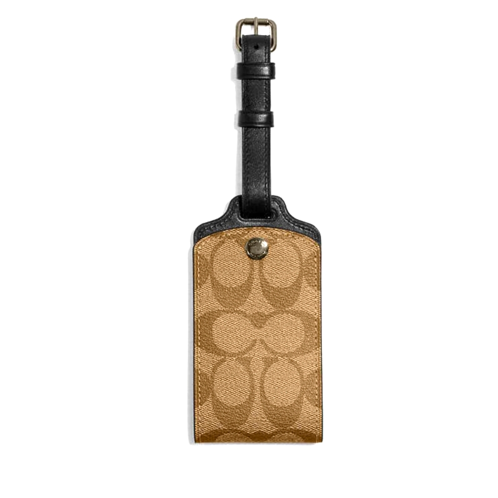 NWT COACH Signature Luggage Tag